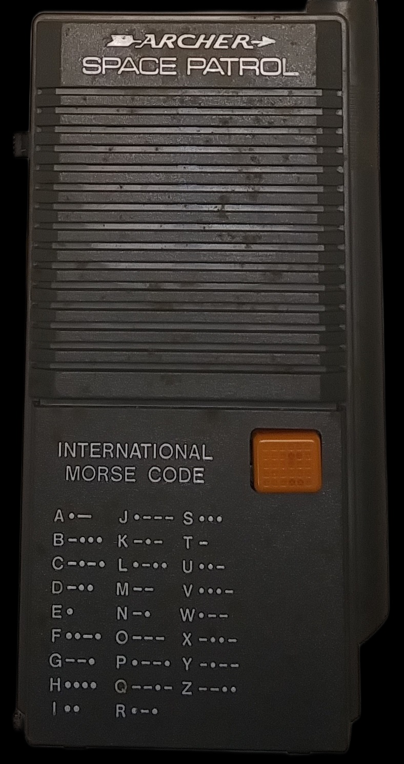 Archerspacepatrol walkie-talkie