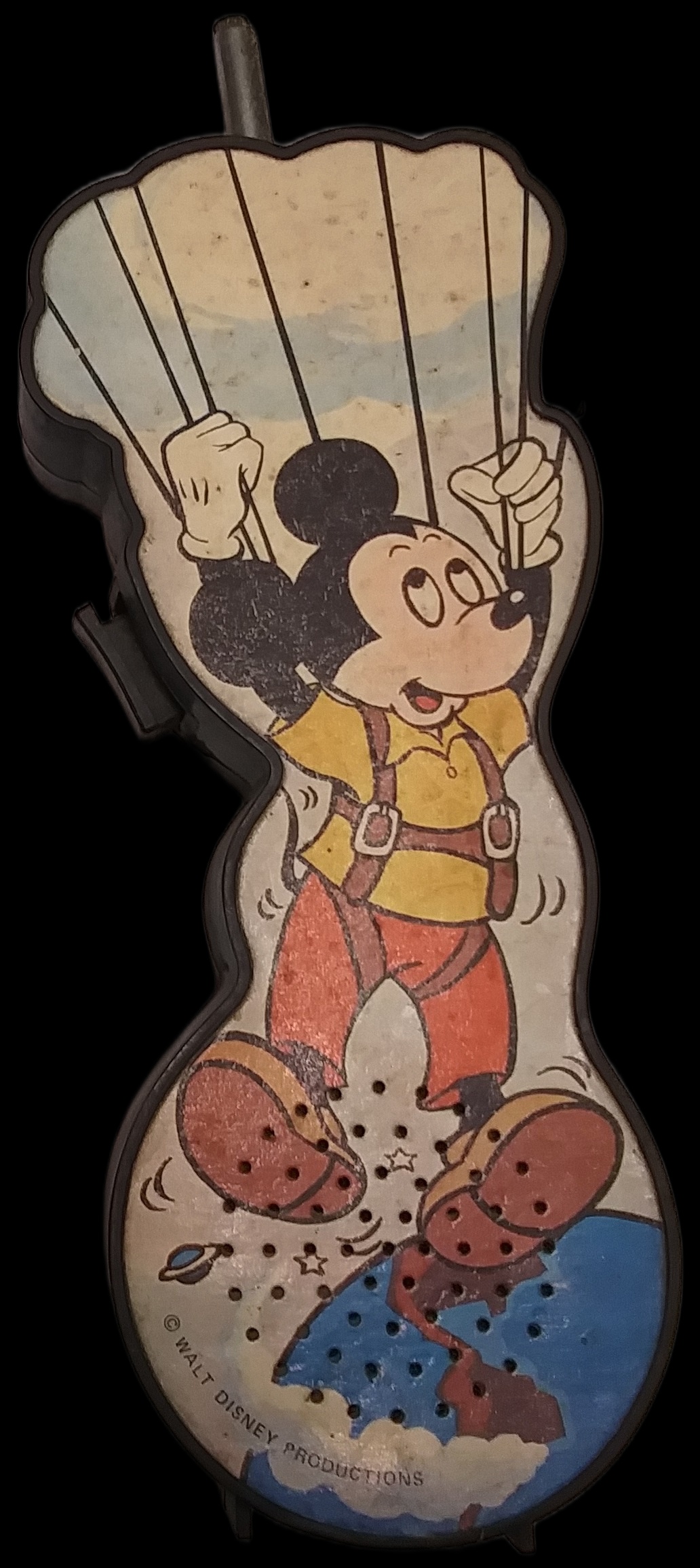 Disney Donaldmickey Parachute Front walkie-talkie