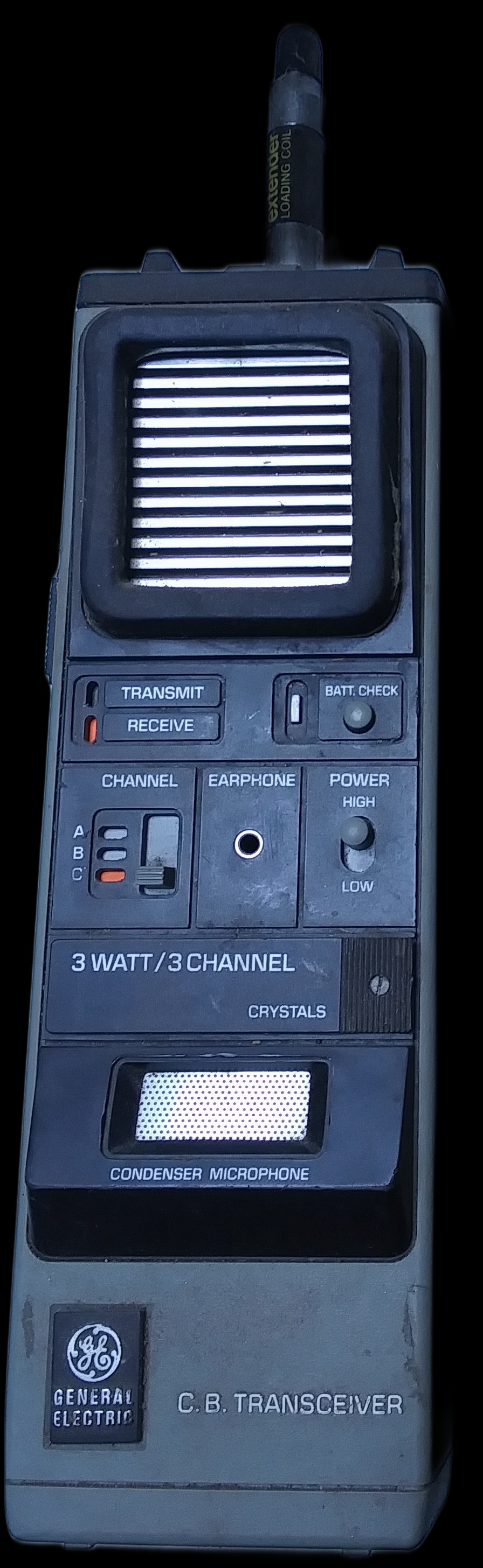 GE Cbtransceiver 3 5976A walkie-talkie