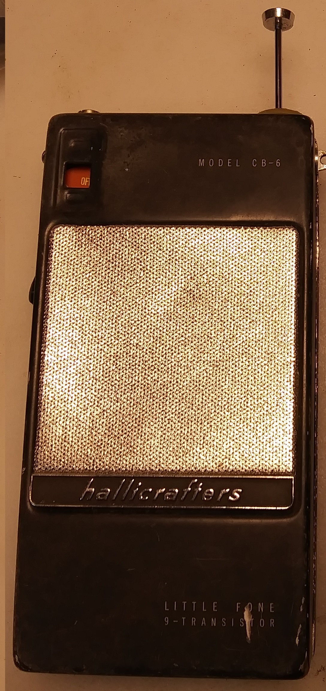 Hallicrafters CB 6 walkie-talkie