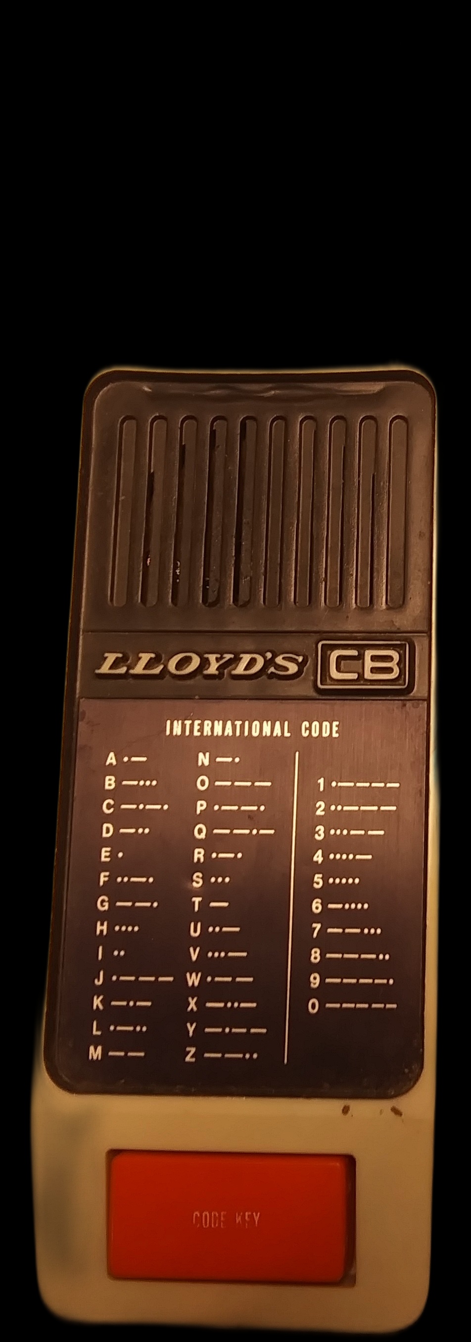 Lloyds Morsecode 0000 walkie-talkie