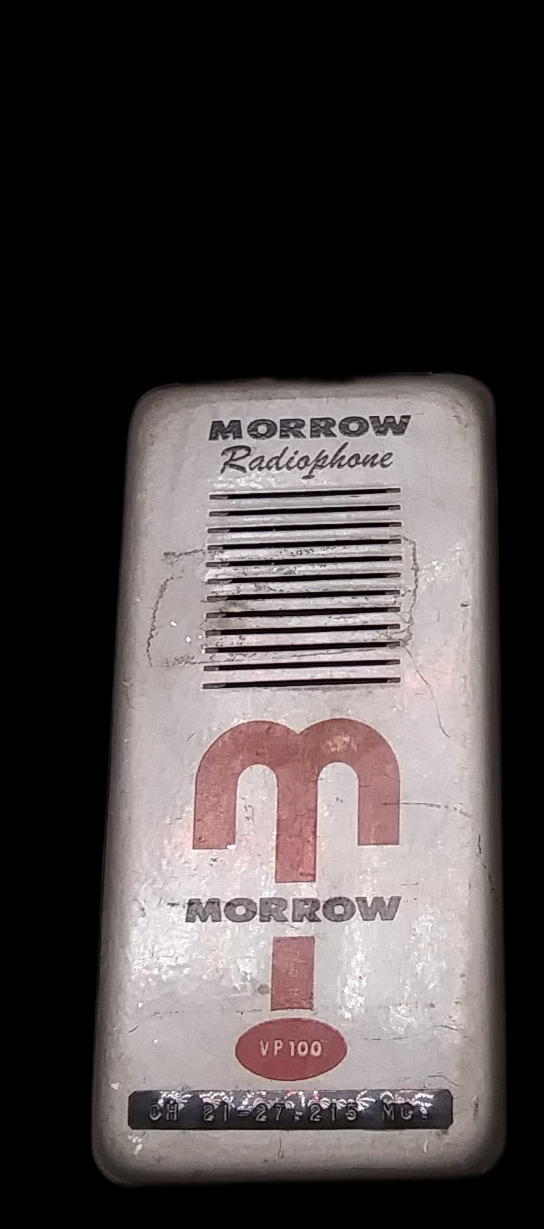 Morrow Radiophonevp100 walkie-talkie
