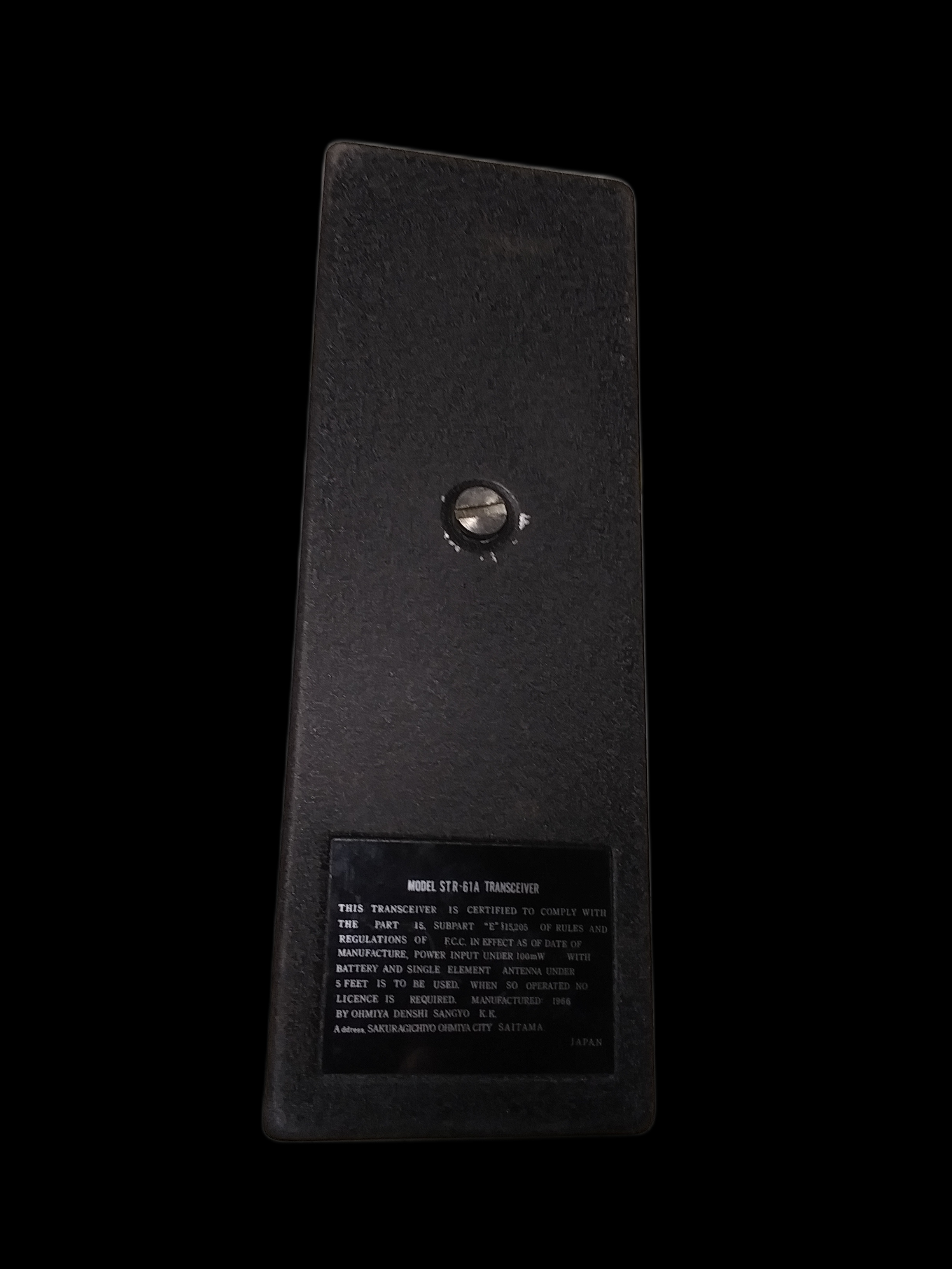 Ohmiyadenshisangyo STR61A walkie-talkie