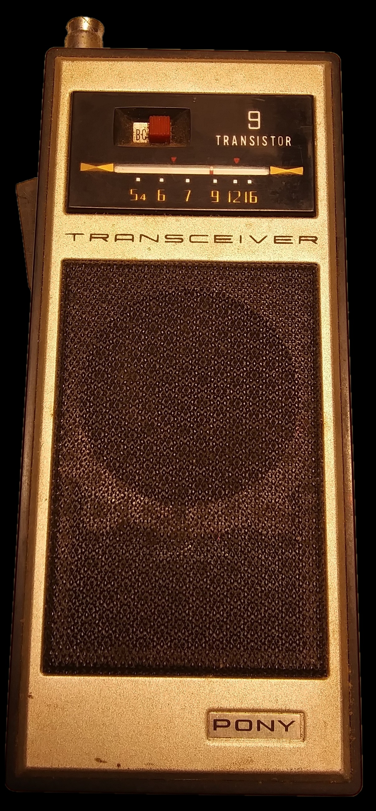 Pony 9Transistor Transceiver walkie-talkie