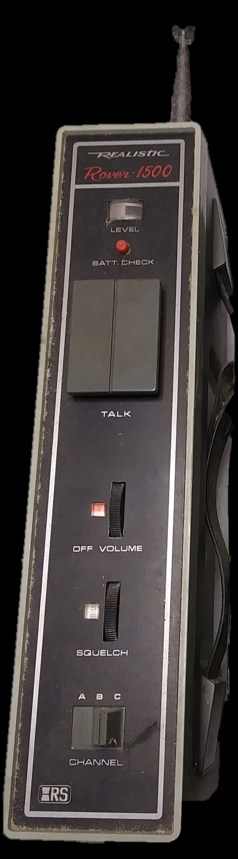 Realistic Rover 1500 walkie-talkie