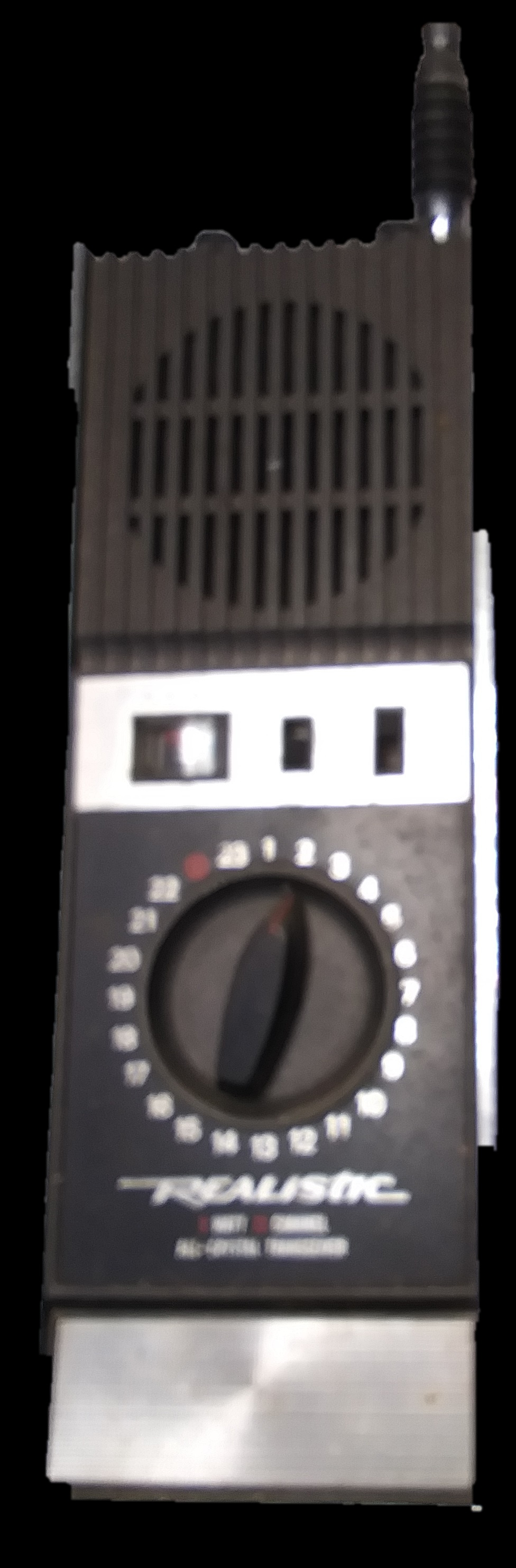 Realistic Transceiver Blurry walkie-talkie