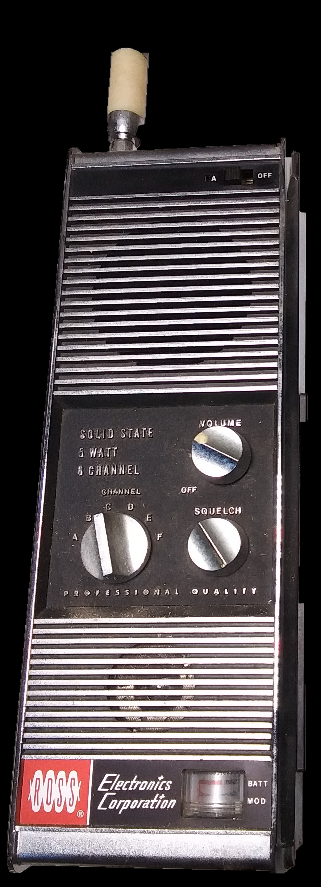 Ross RE 050 walkie-talkie