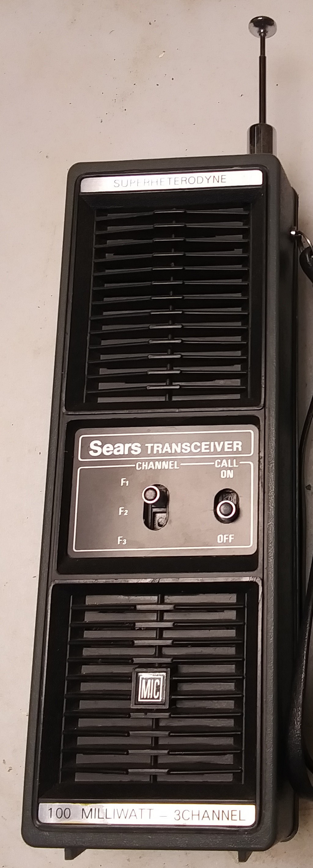 Sears Transceiver 323.35060700 walkie-talkie