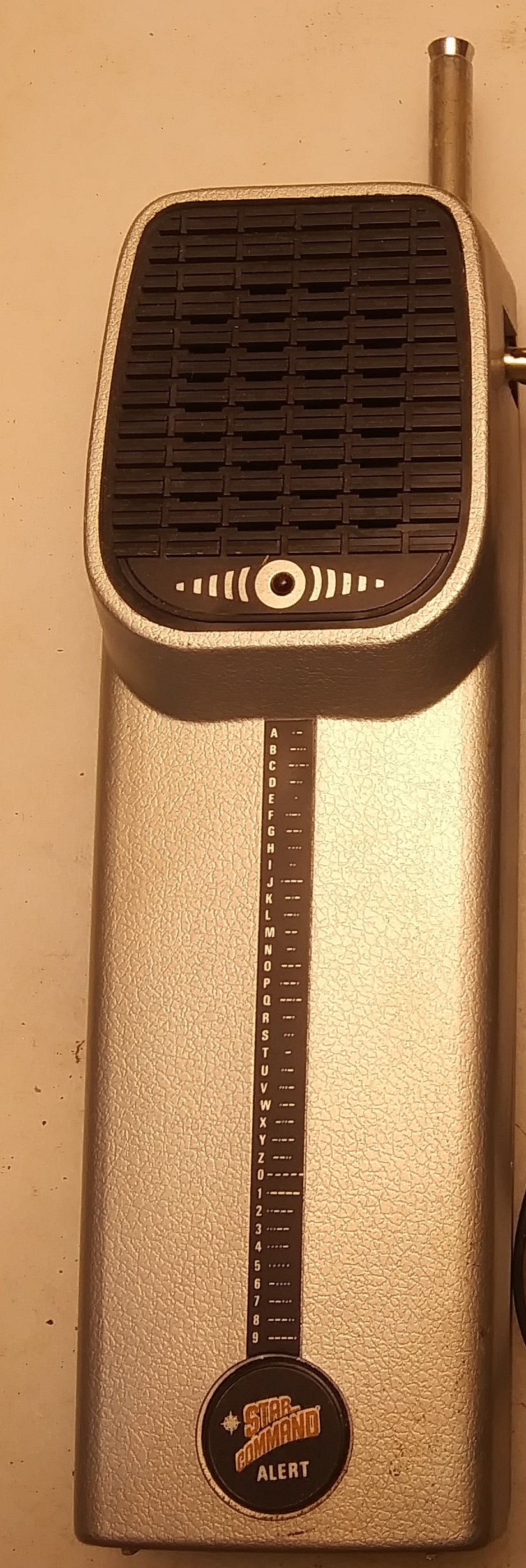 Star Command Alert walkie-talkie