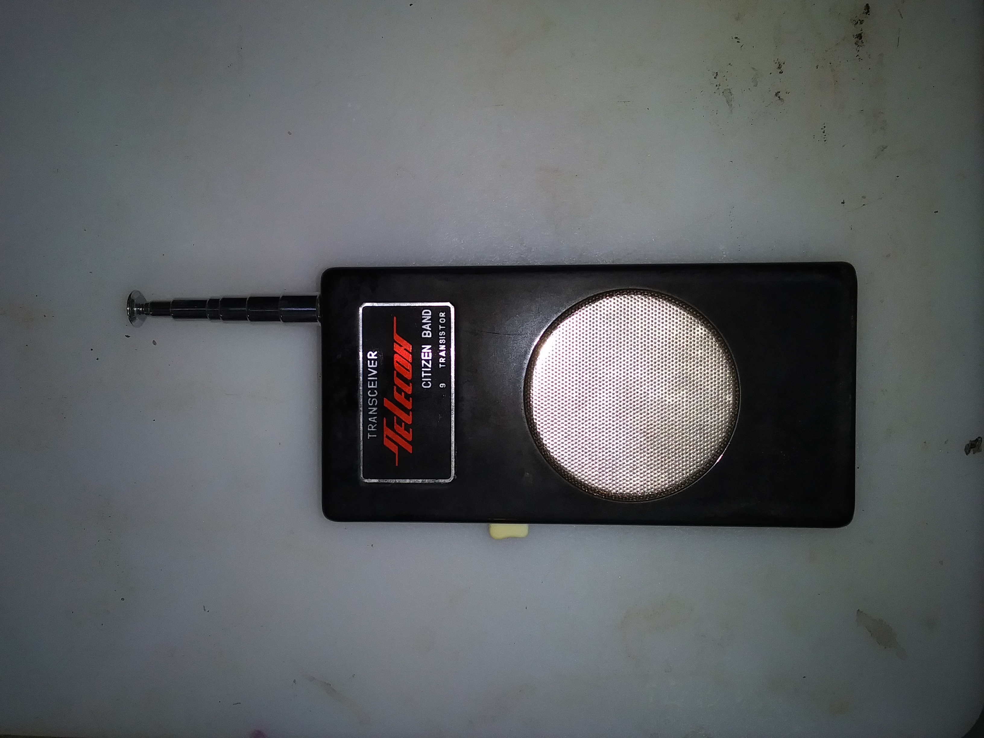 Telecon 9 Transistor Black walkie-talkie