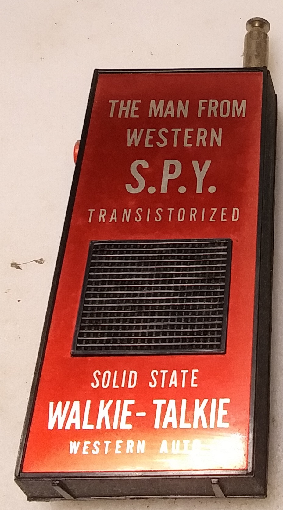 Themanfromwestern Red walkie-talkie